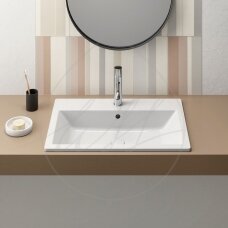 GSI Kube X 58x40cm Extraglaze® įleidžiamas praustuvas 9433111