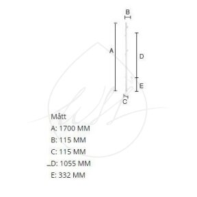 Smedbo FK716 elektrinis džiovintuvas