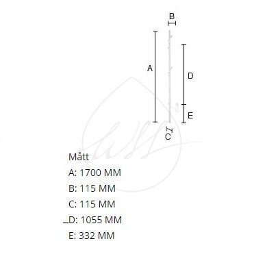 Smedbo FK716 elektrinis džiovintuvas 1