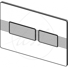 Tece Solid 9240438 matinio grafito su linijine faktūra