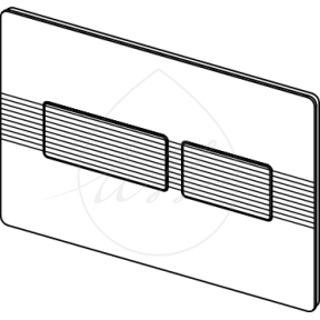 Tece Solid 9240438 matinio grafito su linijine faktūra